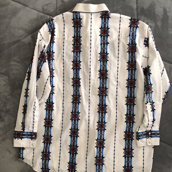 Men’s western Wranglers snap-up shirt size 2X - Picture 6 of 7